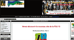 Desktop Screenshot of fsu13.fr
